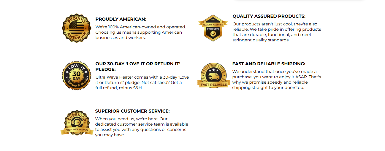 Ultra Wave Heater product and feature overview