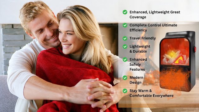 Ultra Wave Heater product in a home setting